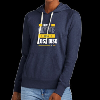 Never Give Up - Women's Re Fleece Hoodie Thumbnail