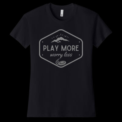 Play More - Women's CVC Relaxed Tee Thumbnail