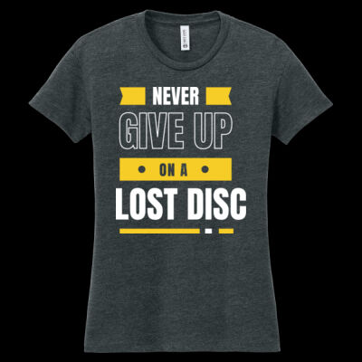 Never Give Up - Women's CVC Relaxed Tee Thumbnail