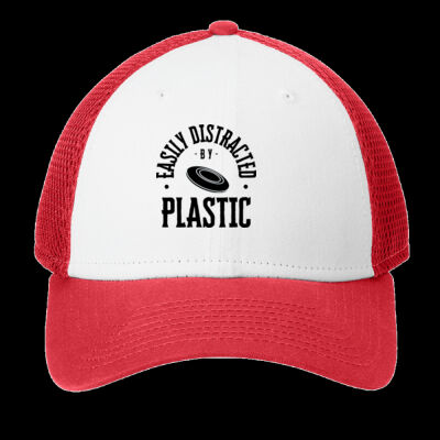 Easily Distracted - Snapback Contrast Front Mesh Cap Thumbnail